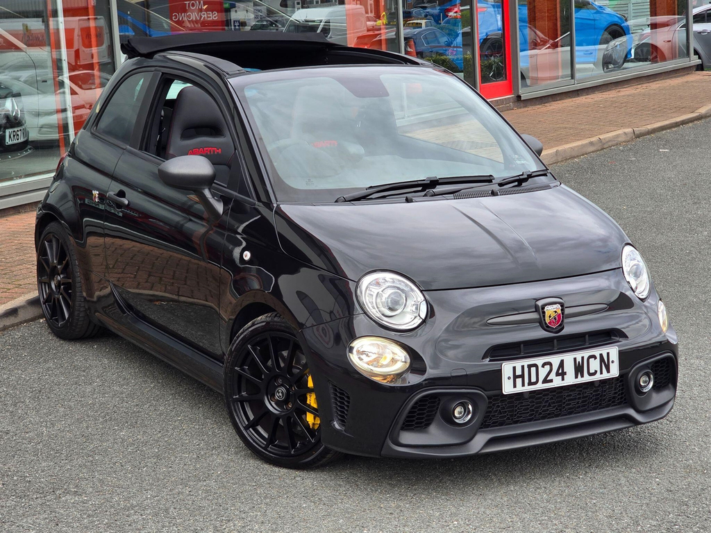 Abarth 695 1.4 T-jet Competizione Cabrio Euro 6 Black #5