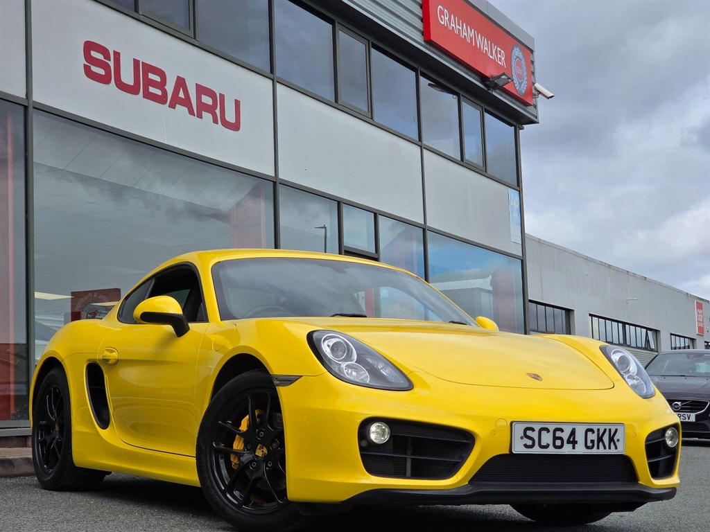 Porsche Cayman 2.7 981 Pdk Euro 6 Ss Yellow