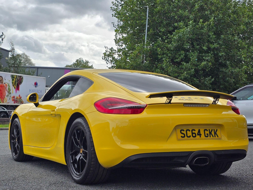 Porsche Cayman 2.7 981 Pdk Euro 6 Ss Yellow #2