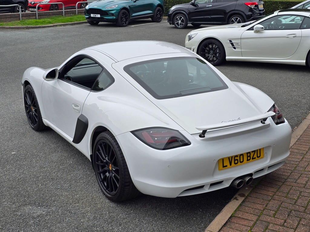 Porsche Cayman Coupe White #3