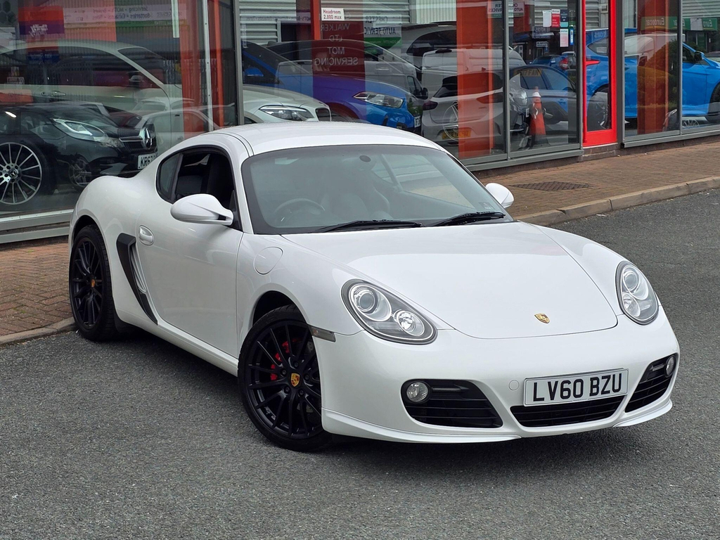 Porsche Cayman Coupe White #4