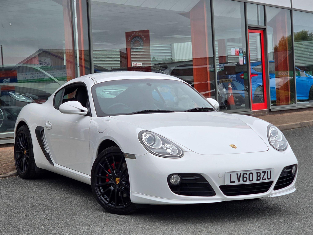 Porsche Cayman Coupe White #6