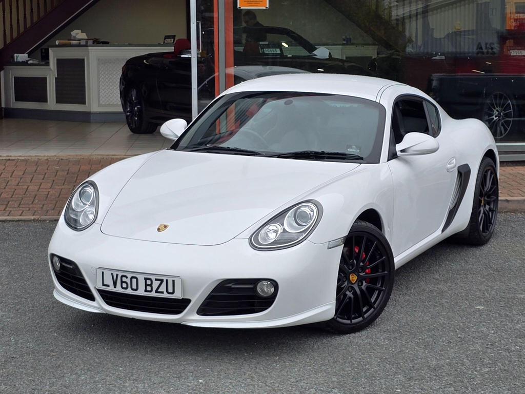 Porsche Cayman Coupe White #2