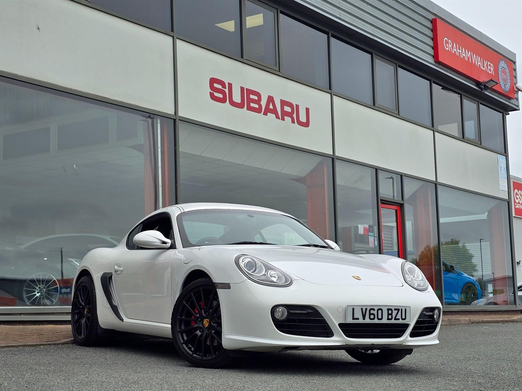 Porsche Cayman Coupe White