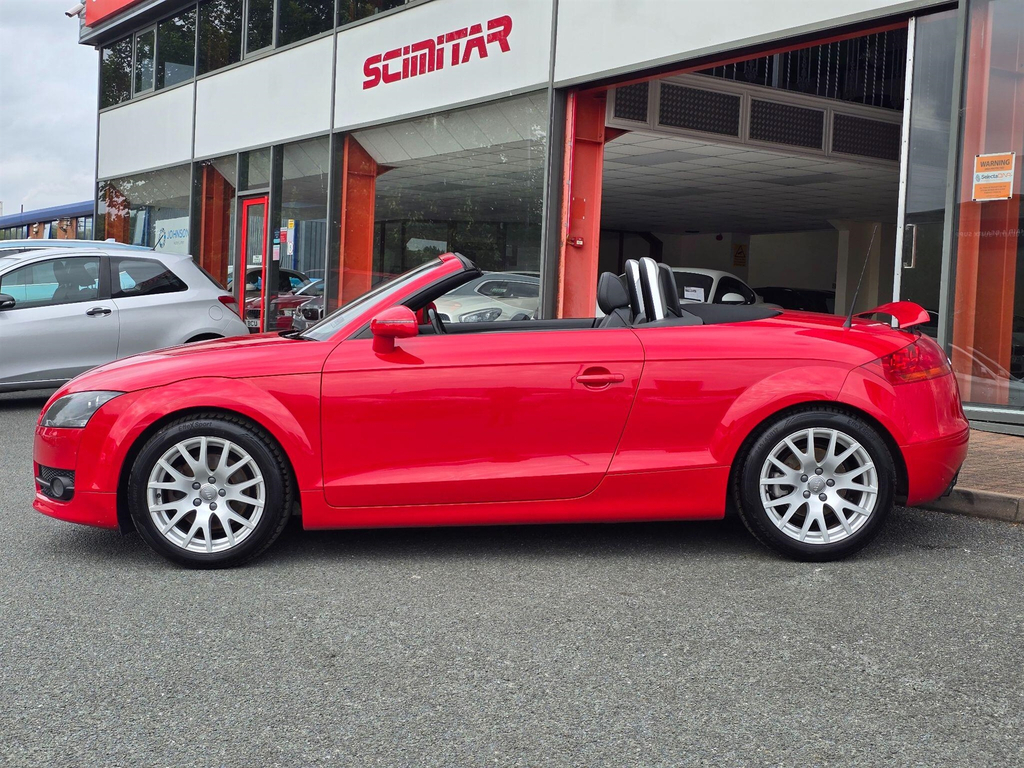 Audi TT Convertible Red #4