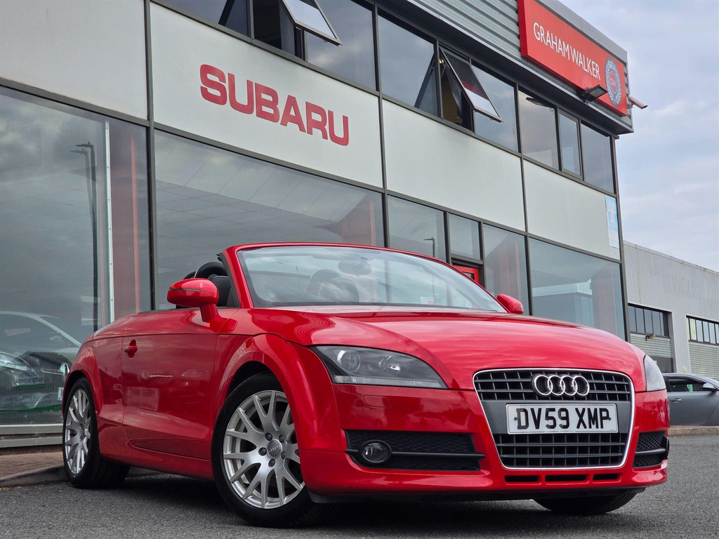Audi TT Convertible Red