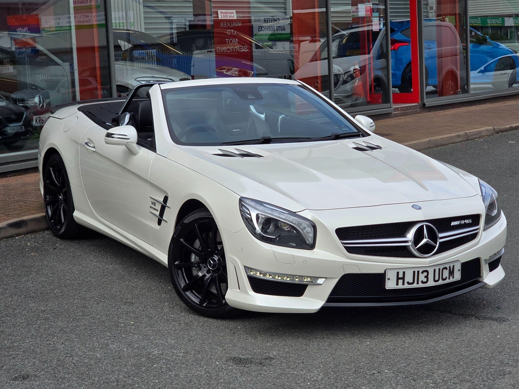 Mercedes-Benz SL Class Convertible White #6