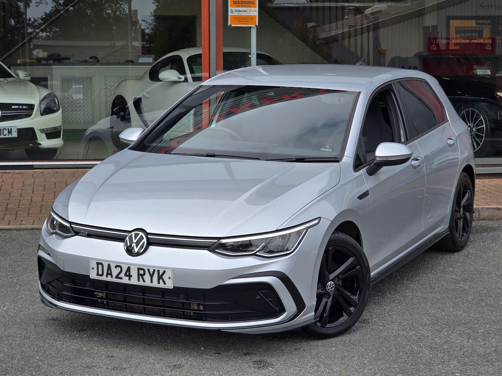 Volkswagen Golf Golf R-line Tdi Silver #2