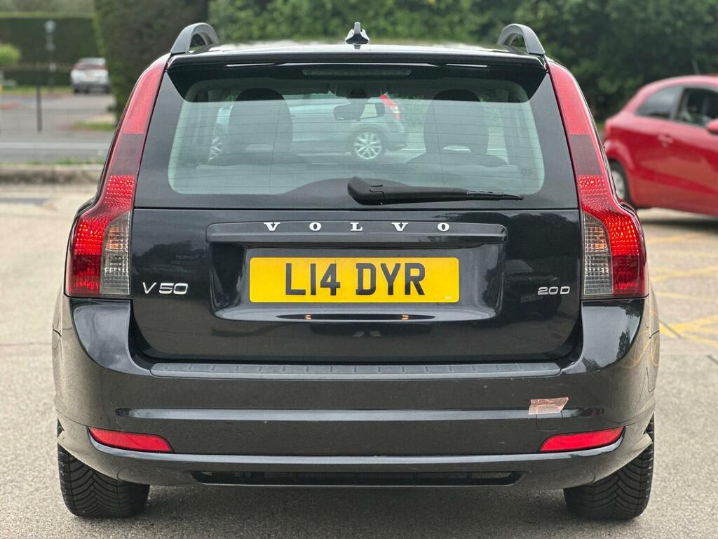 Volvo V50 Estate 2.0D R-design Euro 4 200959 Black #4