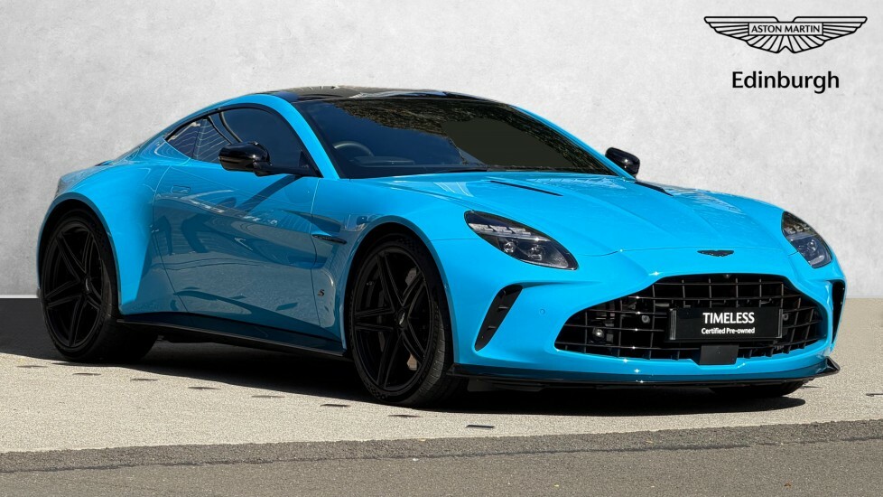 Aston Martin Vantage 4.0L V8 S Coupe Blue