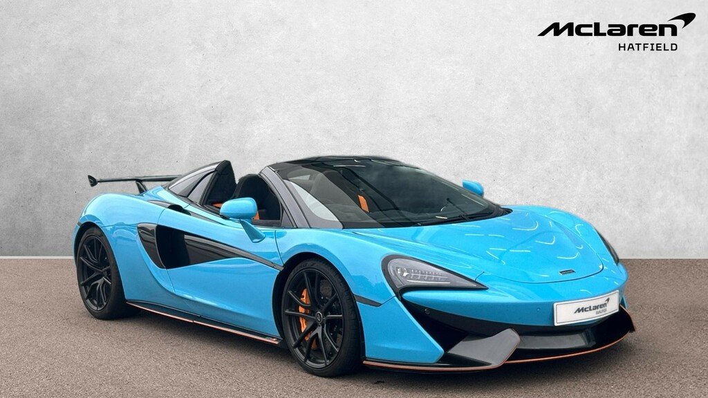 McLaren 570S Spider Mso High Downforce Kit Blue