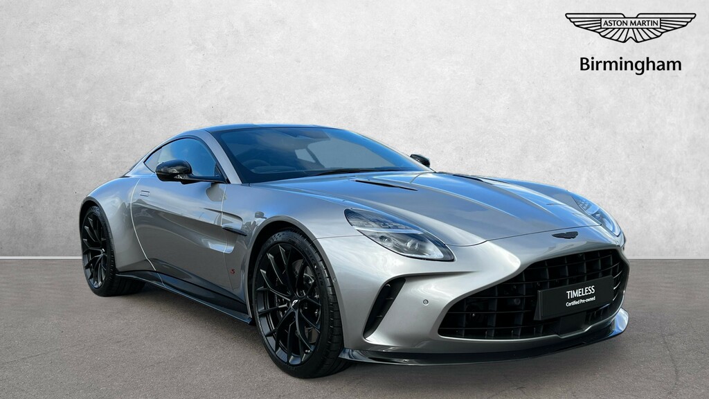 Aston Martin V8 Coupe Silver