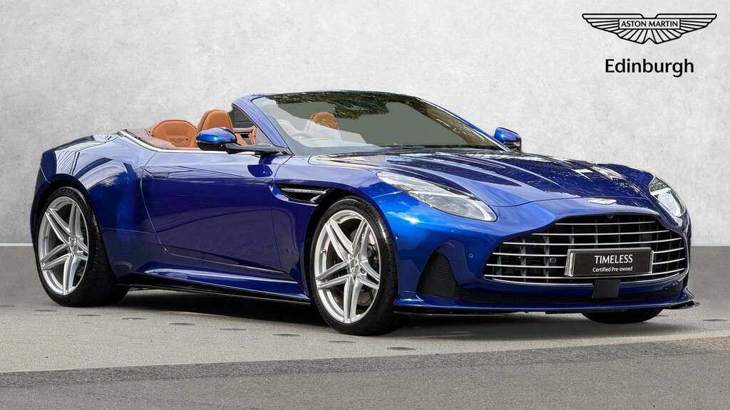 Aston Martin DB12 Convertible Blue