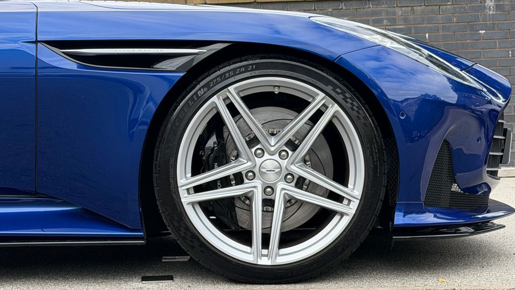 Aston Martin DB12 Convertible Blue #4