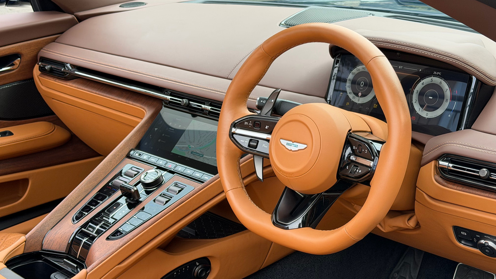 Aston Martin DB12 Convertible Blue #3
