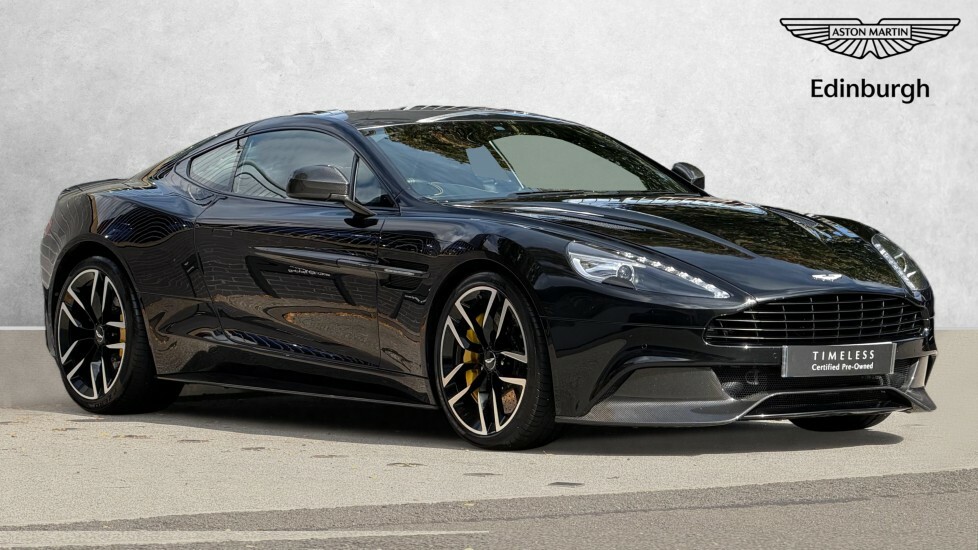 Aston Martin Vanquish Coupe Black