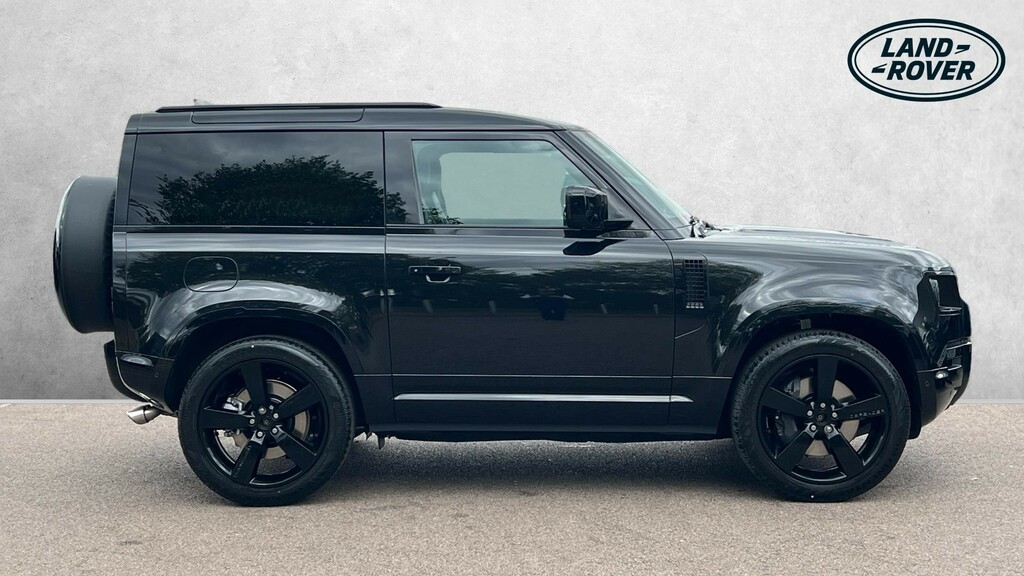 Land Rover Defender Estate Black #5