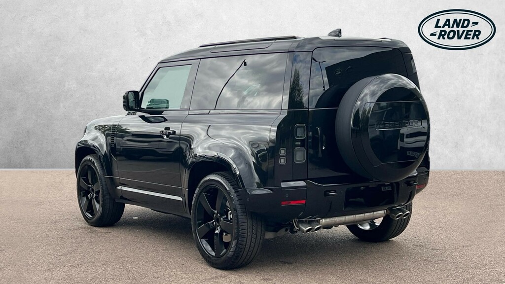 Land Rover Defender Estate Black #2