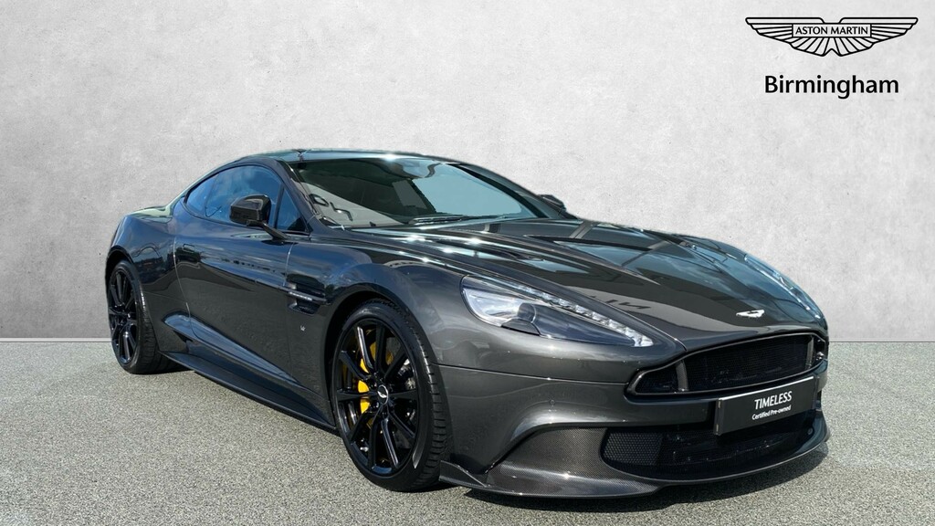 Aston Martin Vanquish Coupe Silver