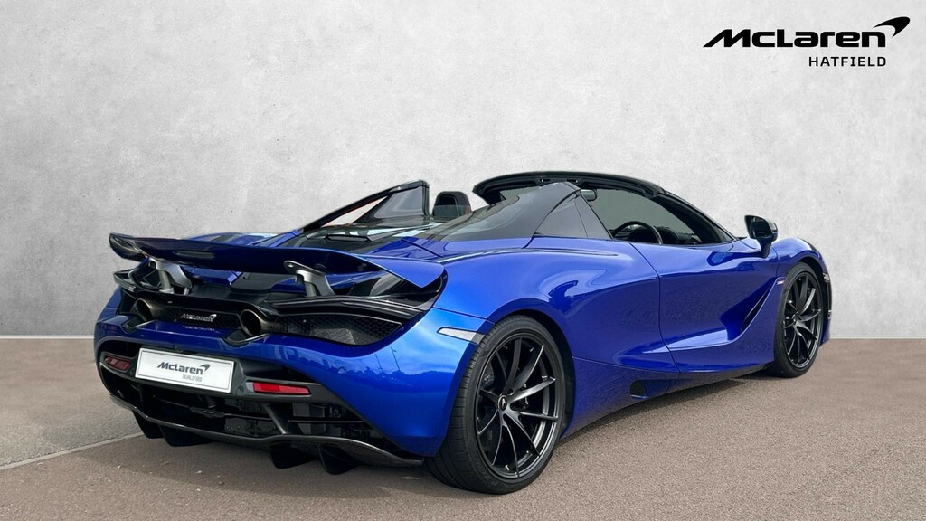 McLaren 720S Convertible Blue #2