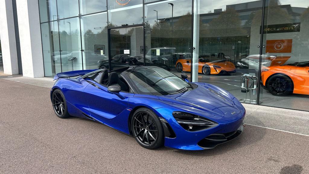 McLaren 720S Convertible Blue #11