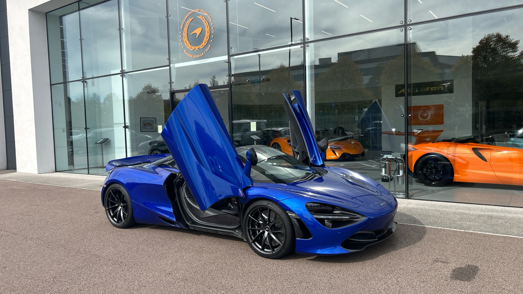 McLaren 720S Convertible Blue #25