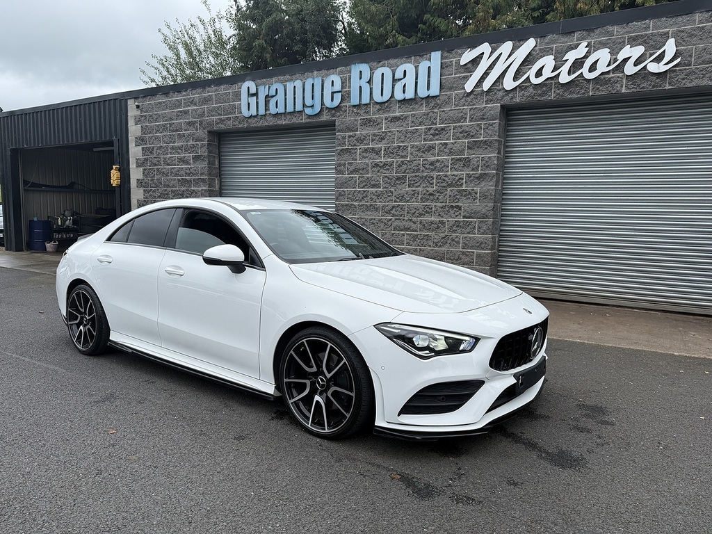 Mercedes-Benz CLA Class Cla220d Amg Line U2007 Ulez White
