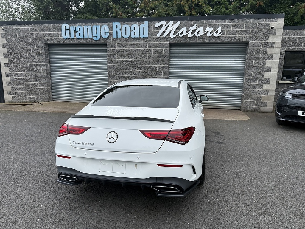 Mercedes-Benz CLA Class Cla220d Amg Line U2007 Ulez White #5