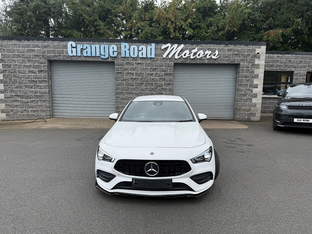 Mercedes-Benz CLA Class Cla220d Amg Line U2007 Ulez White #2
