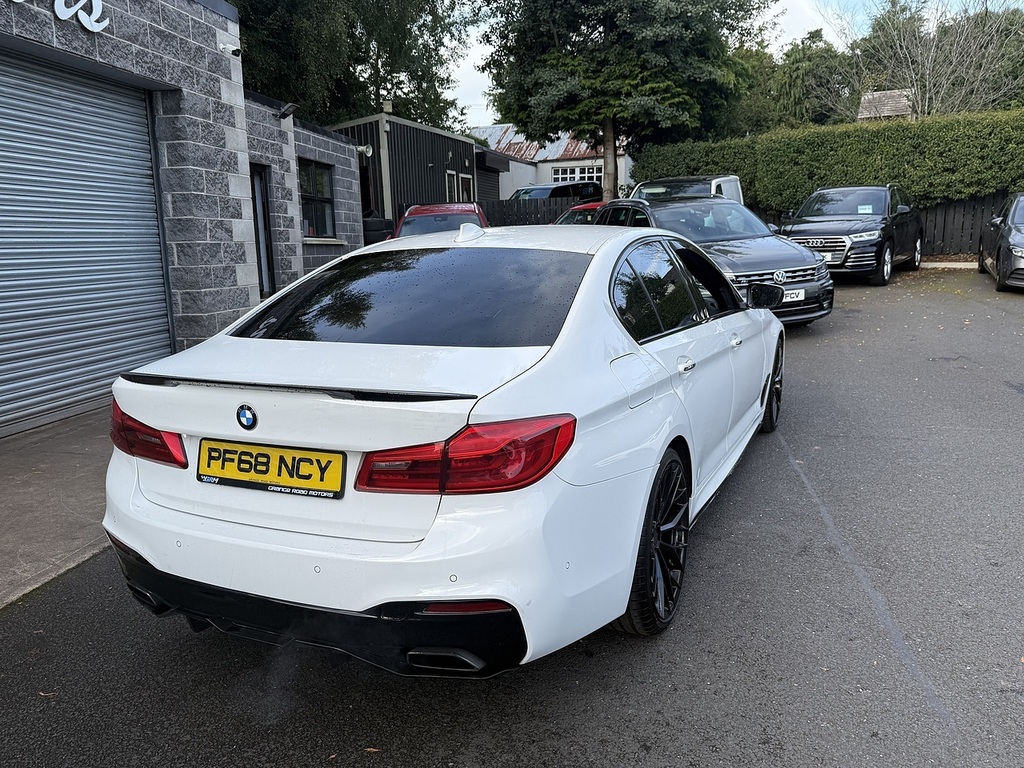 BMW 5 Series 520D M Sport U1996 Ulez White #6