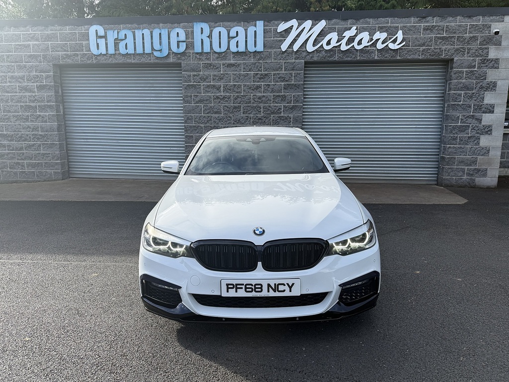 BMW 5 Series 520D M Sport U1996 Ulez White #2