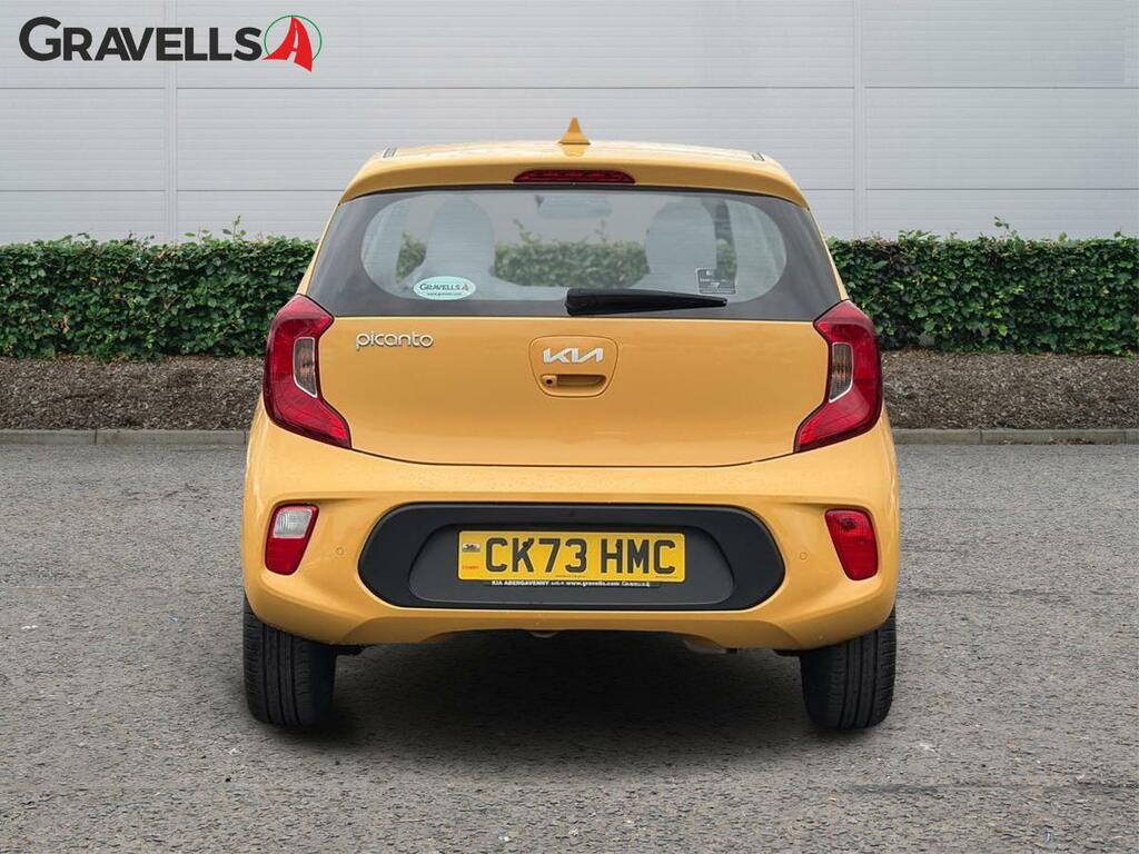 Kia Picanto 1.0 Dpi 3 Hatchback Amt Euro 6 Ss 6 Yellow #4