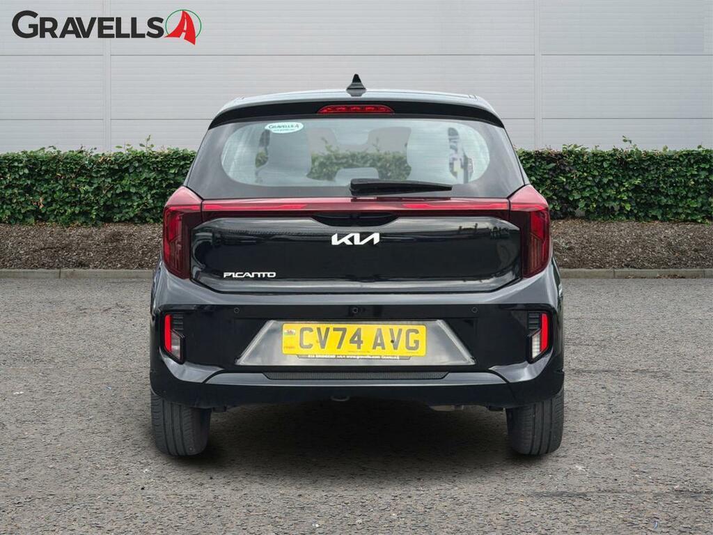 Kia Picanto 1.0 2 Hatchback Euro 6 Ss 62 Black #4