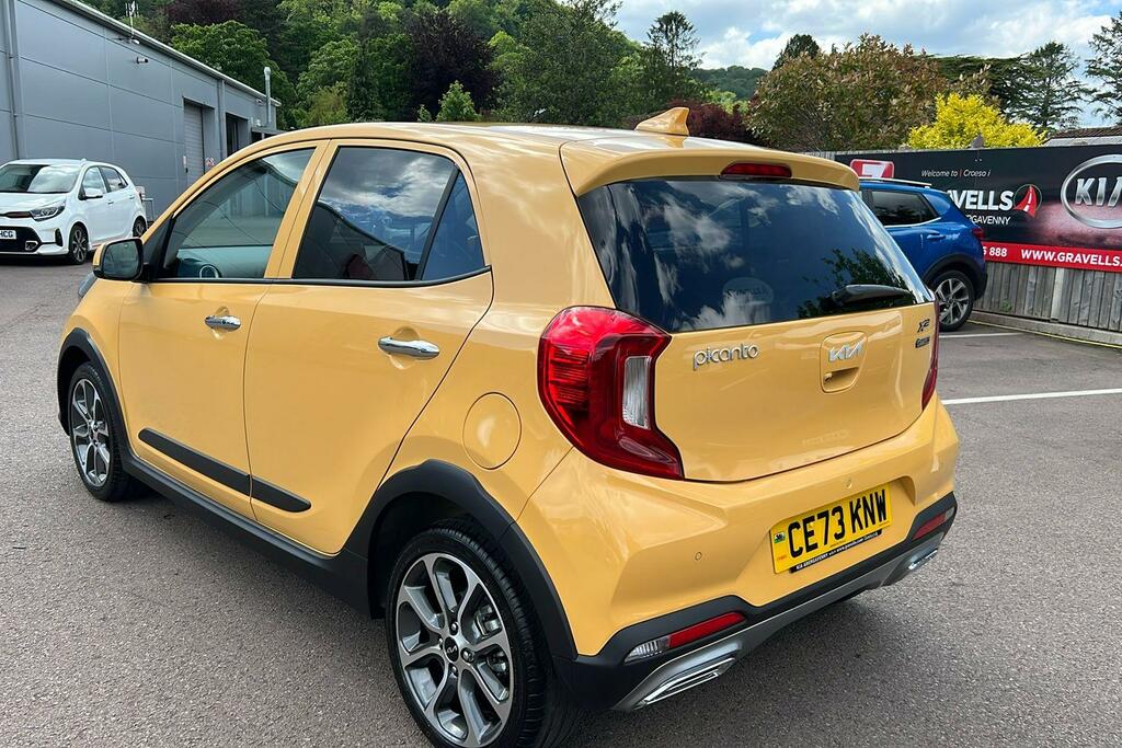 Kia Picanto 1.0 Dpi X-line S Hatchback Amt Euro 6 Yellow #3