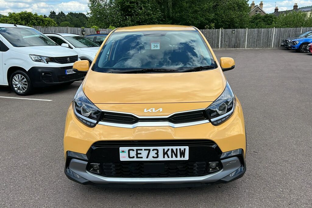 Kia Picanto 1.0 Dpi X-line S Hatchback Amt Euro 6 Yellow #6
