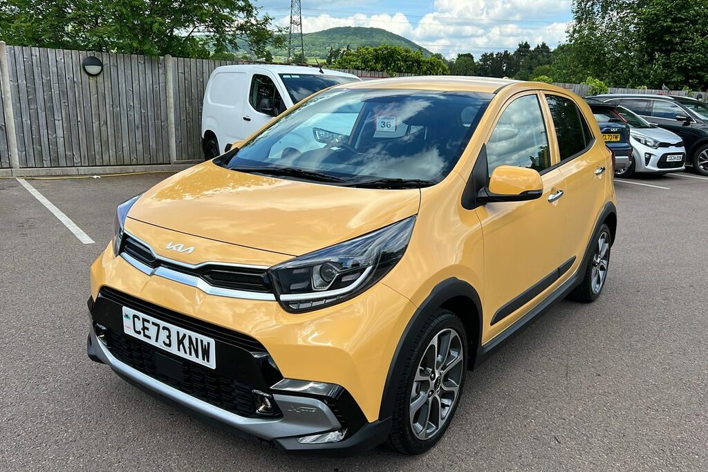 Kia Picanto 1.0 Dpi X-line S Hatchback Amt Euro 6 Yellow #5