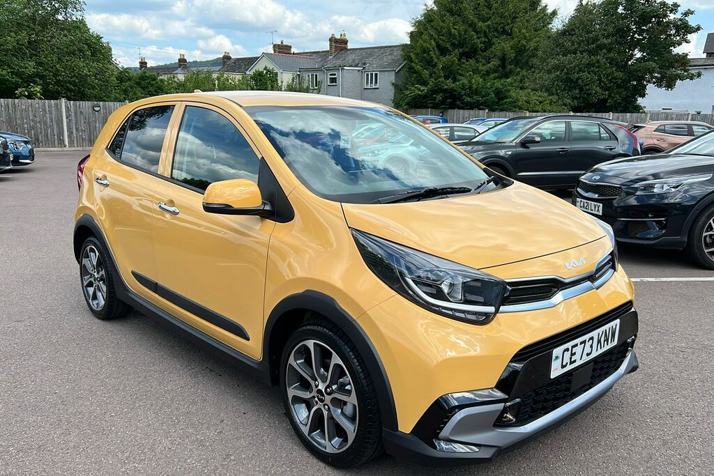 Kia Picanto 1.0 Dpi X-line S Hatchback Amt Euro 6 Yellow