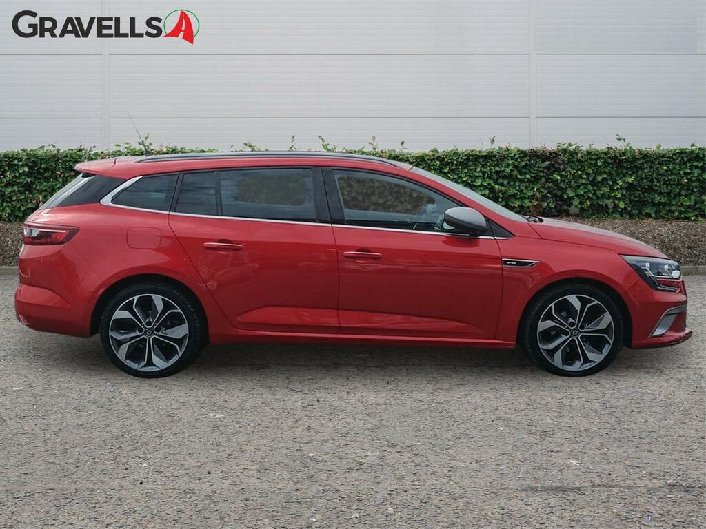Renault Megane 1.5 Blue Dci Gt Line Sport Tourer Manua Red #2