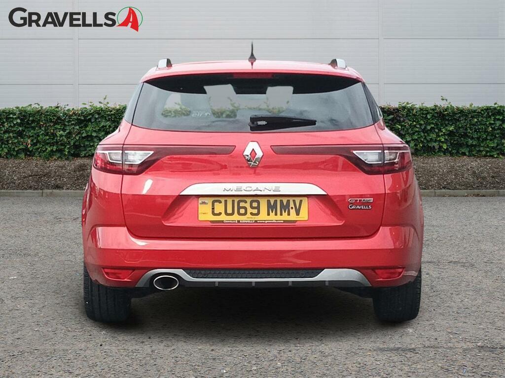 Renault Megane 1.5 Blue Dci Gt Line Sport Tourer Manua Red #4