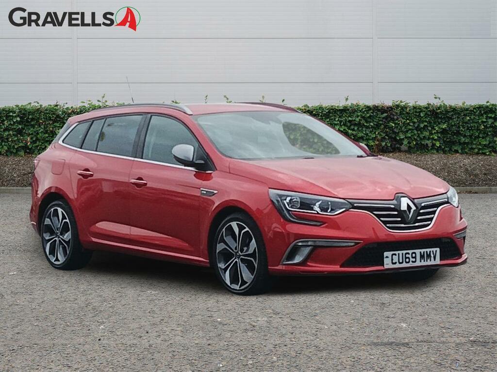 Renault Megane 1.5 Blue Dci Gt Line Sport Tourer Manua Red