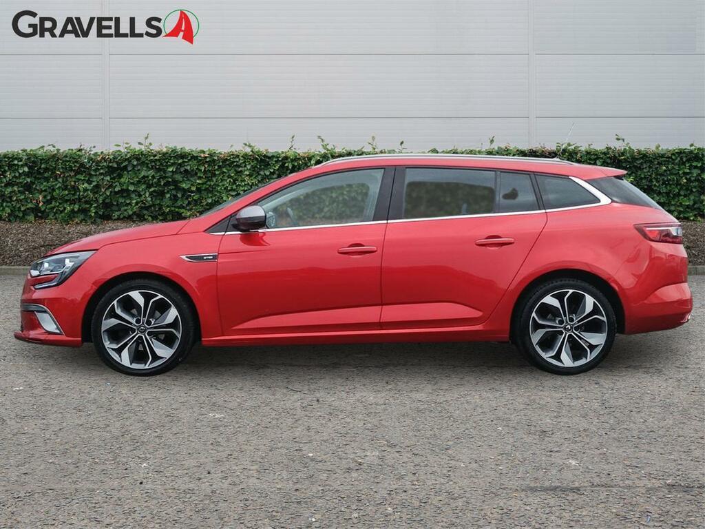 Renault Megane 1.5 Blue Dci Gt Line Sport Tourer Manua Red #5