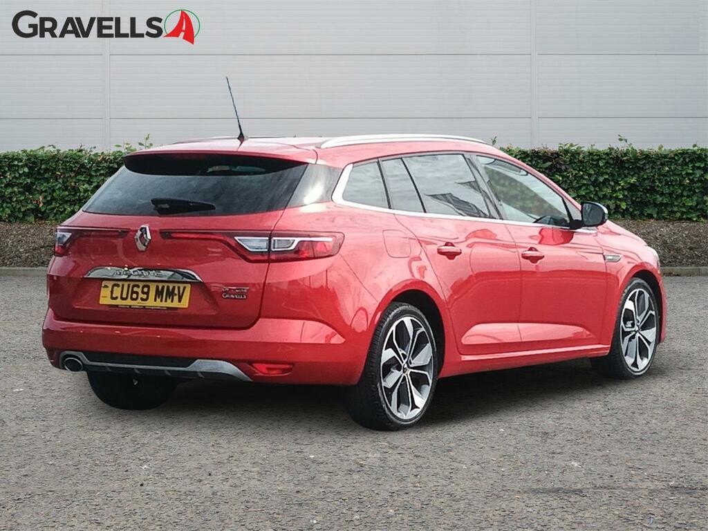 Renault Megane 1.5 Blue Dci Gt Line Sport Tourer Manua Red #3