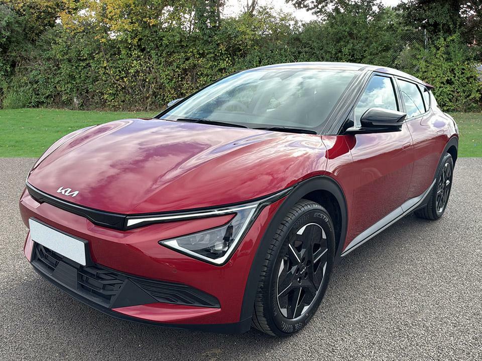 Kia EV6 84Kwh Air Hatchback 225 Bhp Red