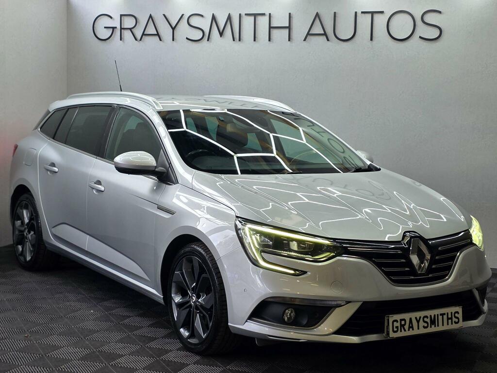 Renault Megane 1.6 Dci Signature Nav Sport Tourer Euro 6 Ss Silver