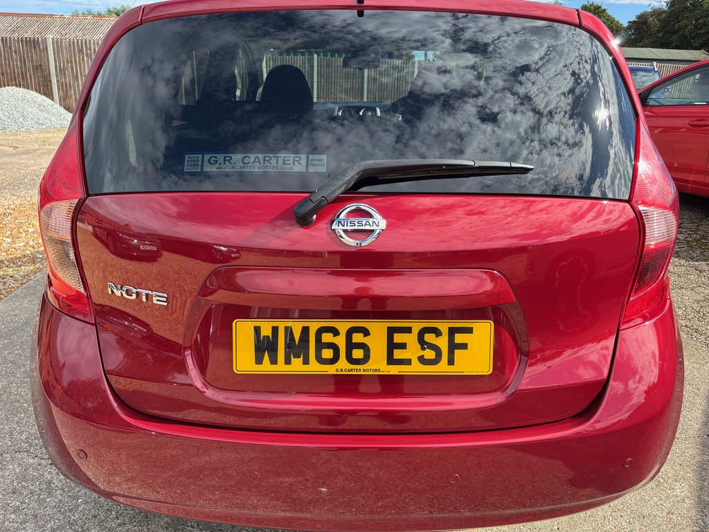Nissan Note 1.2 Acenta Premium Euro 6 S S Red #5