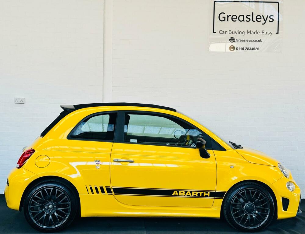 Abarth 595 1.4 T-jet Cabrio Euro 6 Yellow #5