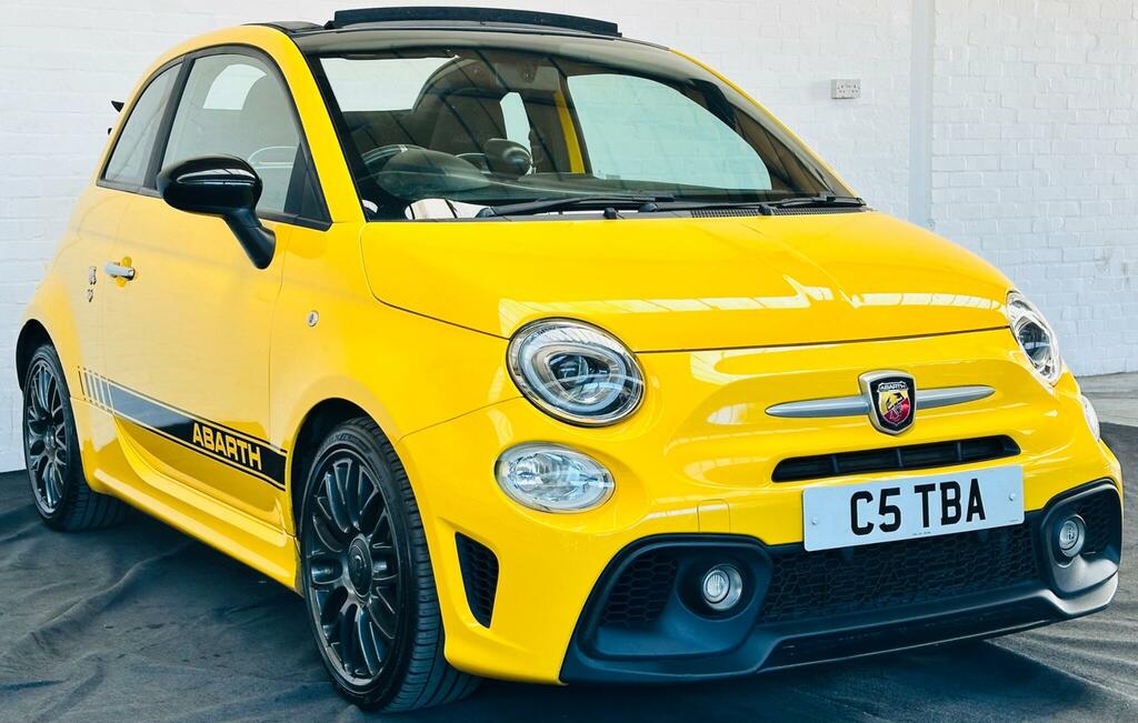 Abarth 595 1.4 T-jet Cabrio Euro 6 Yellow #6