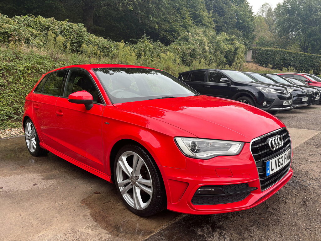 Audi A3 1.4 Tfsi S Line Sportback Euro 5 Red #3