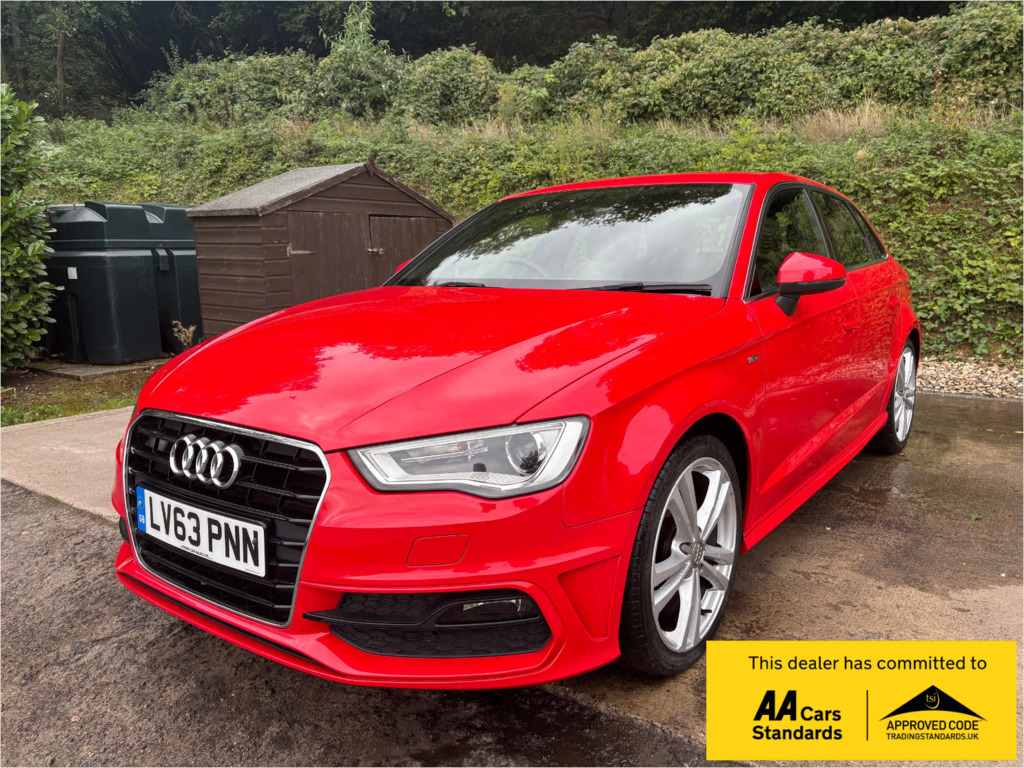 Audi A3 1.4 Tfsi S Line Sportback Euro 5 Red