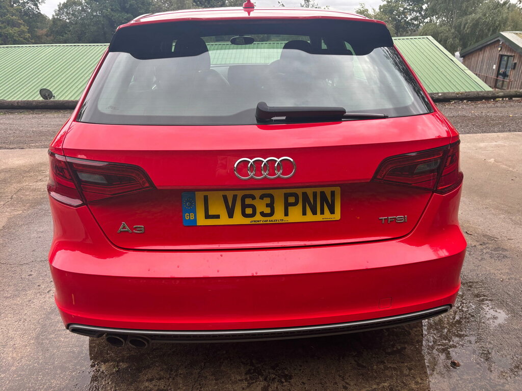 Audi A3 1.4 Tfsi S Line Sportback Euro 5 Red #6